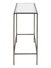 Gallery Home Bronze Mendel Console Table - Image 4 of 6