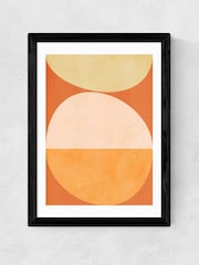 East End Prints Black Nature Friendly Terracotta V Wall Art Print by Ana Rut Bre - Image 2 of 3