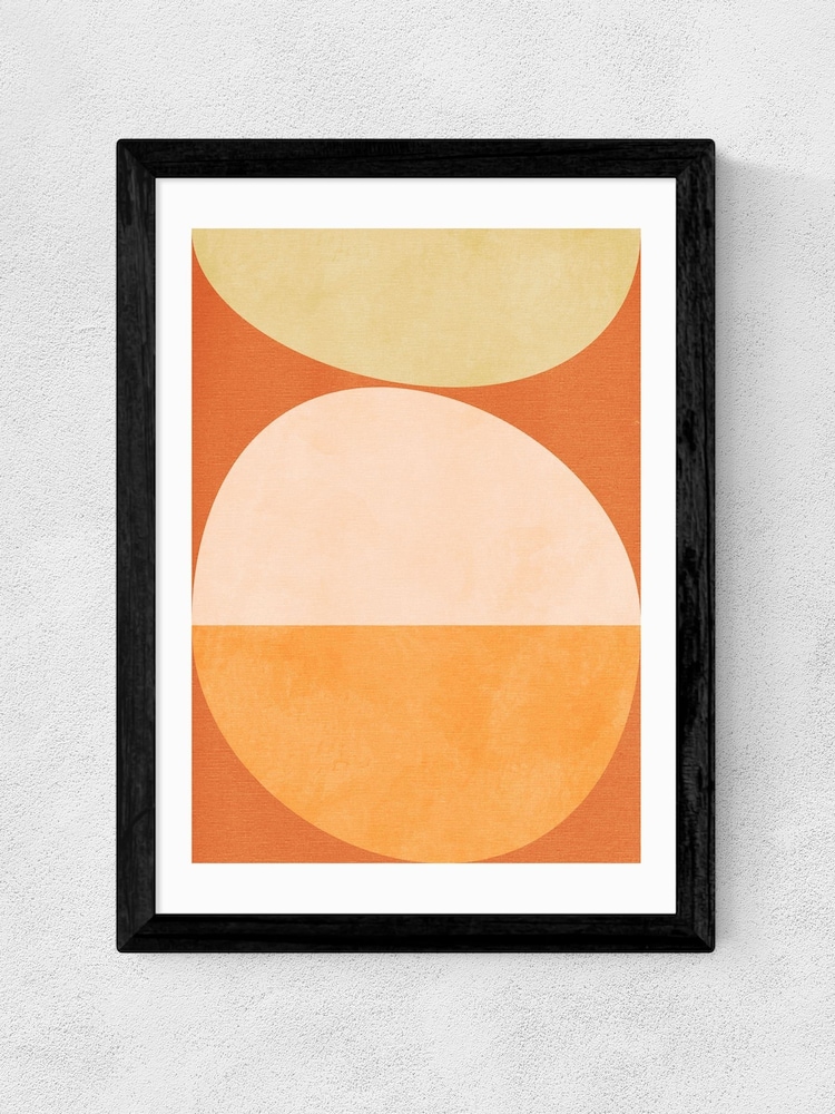 East End Prints Black Nature Friendly Terracotta V Wall Art Print by Ana Rut Bre - Image 2 of 3 East End Prints Black Nature Friendly Terracotta V Wall Art Print by Ana Rut Bre - Image 2 of 3
