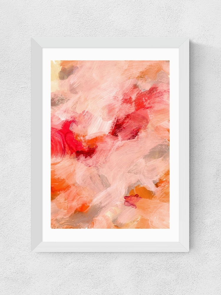 East End Prints White Abstract Painting I Wall Art Print by Iris Lehnhardt - Image 2 of 3 East End Prints White Abstract Painting I Wall Art Print by Iris Lehnhardt - Image 2 of 3