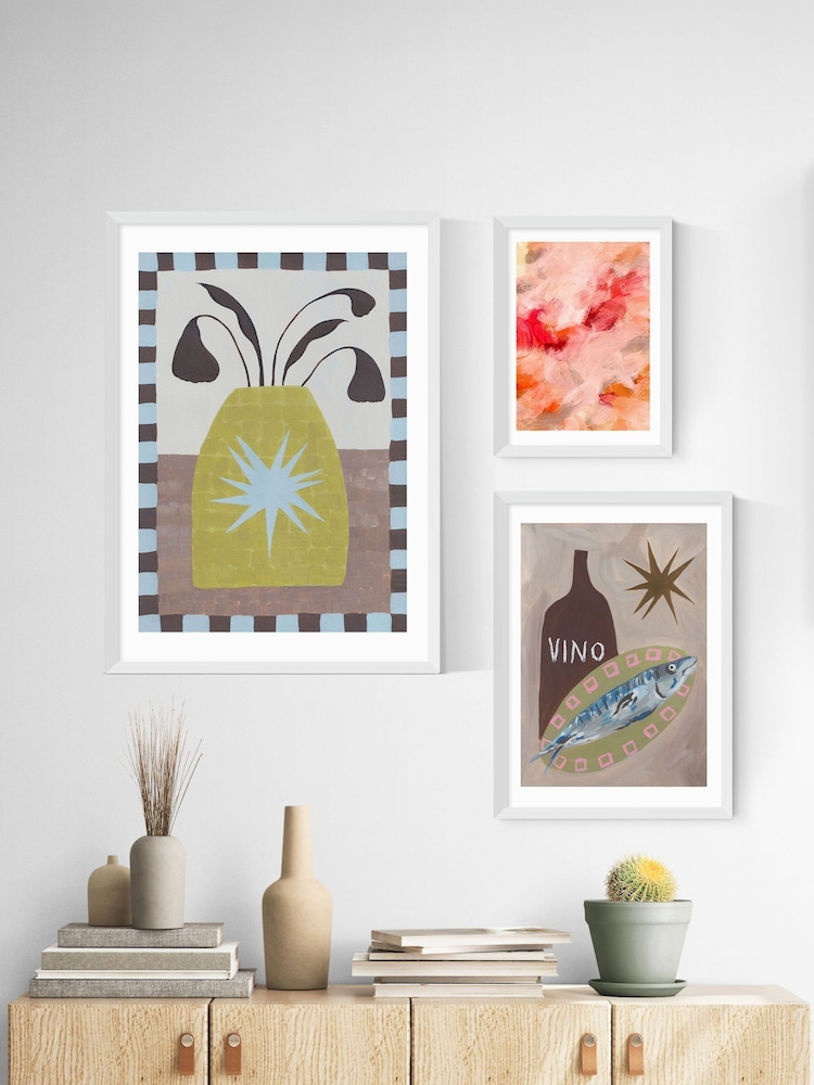 East End Prints White Abstract Painting I Wall Art Print by Iris Lehnhardt - Image 3 of 3 East End Prints White Abstract Painting I Wall Art Print by Iris Lehnhardt - Image 3 of 3