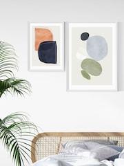 East End Prints White Nova Wall Art Print by Tracie Andrews - Image 3 of 3