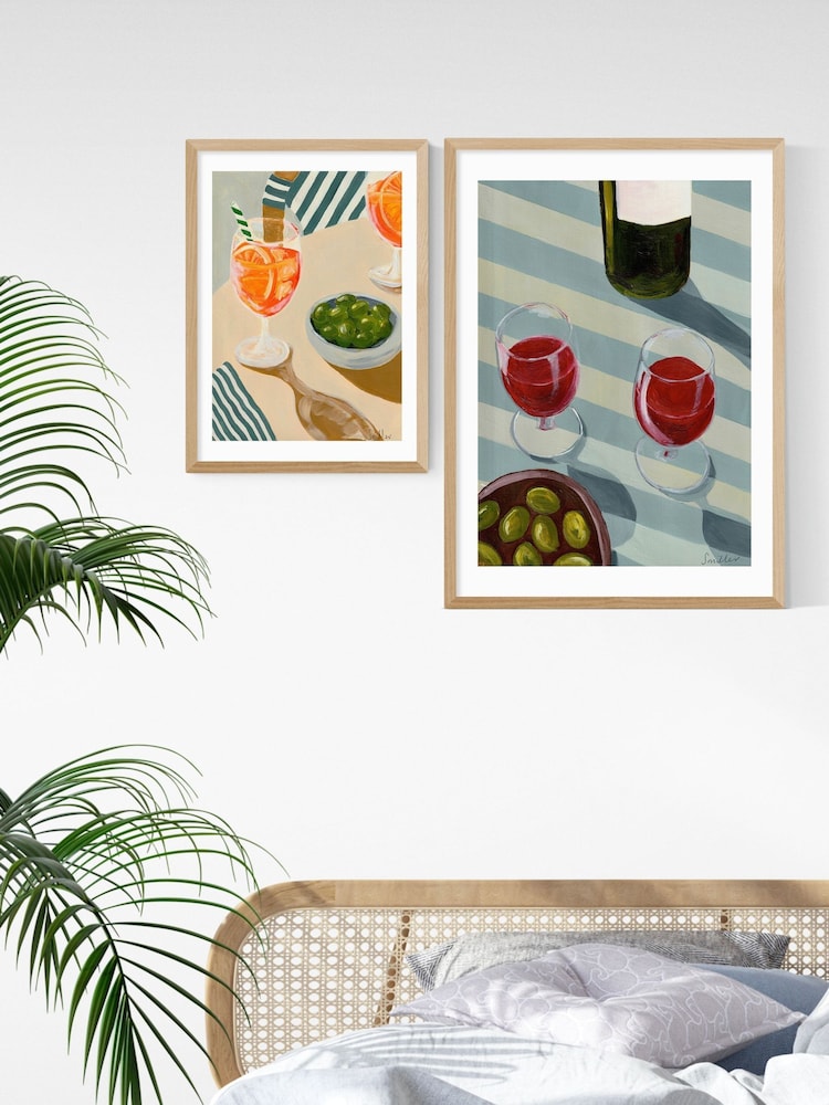 East End Prints Oak Aperitif Wall Art Print by Susie Miller - Image 3 of 3 East End Prints Oak Aperitif Wall Art Print by Susie Miller - Image 3 of 3