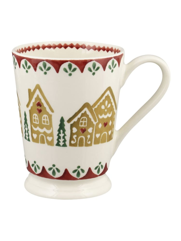 Emma Bridgewater Cream Gingerbread House Cocoa Mug - Image 2 of 5