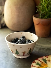 Emma Bridgewater Cream Christmas Joy Small Old Bowl - Image 1 of 3
