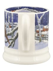 Emma Bridgewater Cream Midnight Robin 1/2 Pint Mug - Image 3 of 5