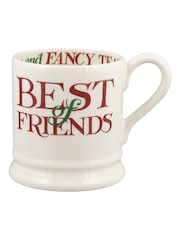 Emma Bridgewater Cream Christmas Toast Best Of Friends 1/2 Pint Mug - Image 2 of 5