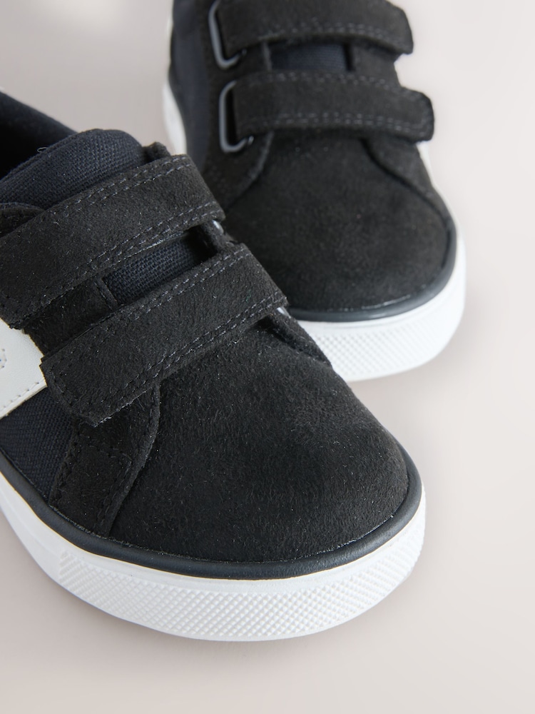 Black First Walker Touch Fastening Trainers - Image 6 of 6