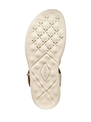Geox White X And 2S Platform Sandals - Image 4 of 5