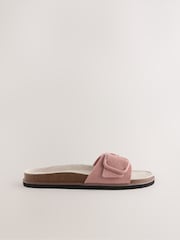 Pink Suede - Бир боолуу буттуу Sandals - 8ичинен 6 сүрөт