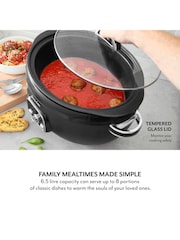 Sur La Table Black Core 6.5 Litre Digital Slow Cooker - Image 3 of 8