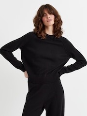 Chinti & Parker Wool Cashmere Crew Neck Cardigan - Image 1 of 4