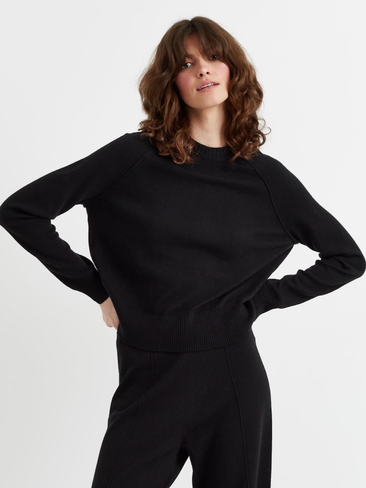 Chinti & Parker Wool Cashmere Crew Neck Cardigan - Image 1 of 4 Chinti & Parker Wool Cashmere Crew Neck Cardigan - Image 1 of 4