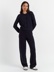 Chinti & Parker Wool Cashmere Crew Neck Cardigan - Image 3 of 4