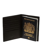 Cultured London 'Thomas' Leather Passport Holder - Image 3 of 3