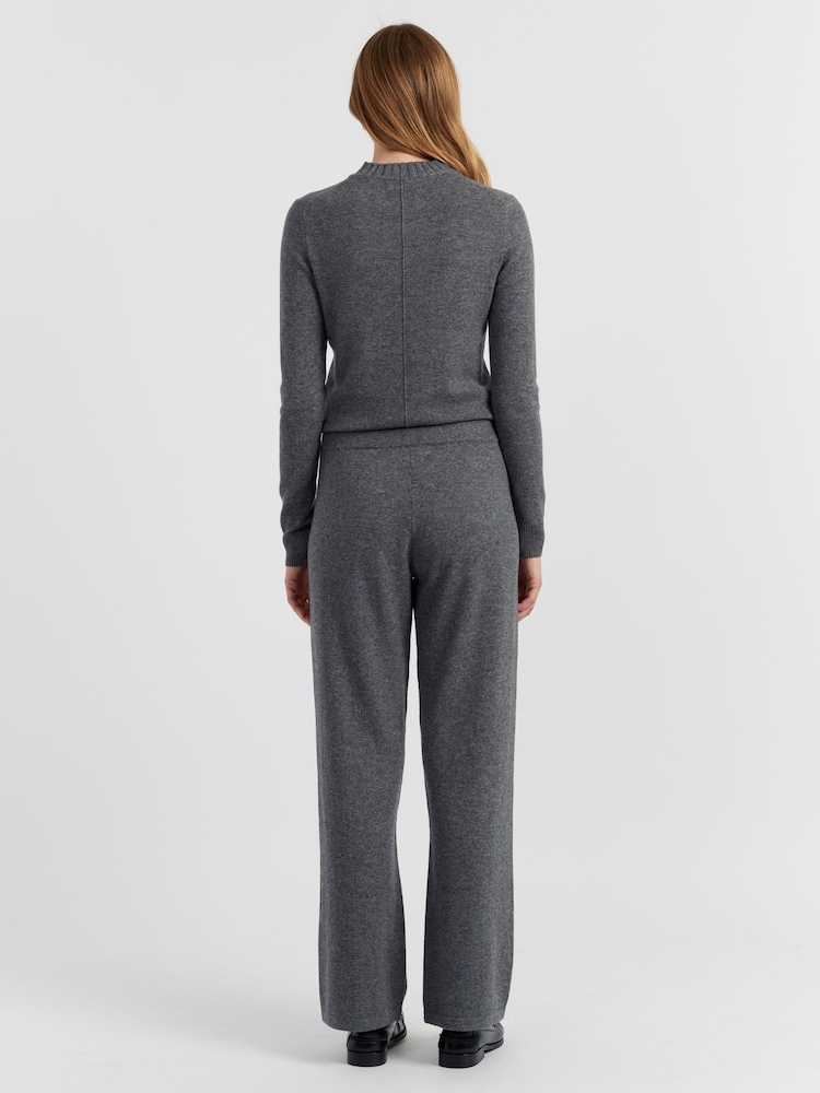 Chinti & Parker Wool Cashmere Wide Leg Track Joggers - Image 2 of 4 Chinti & Parker Wool Cashmere Wide Leg Track Joggers - Image 2 of 4