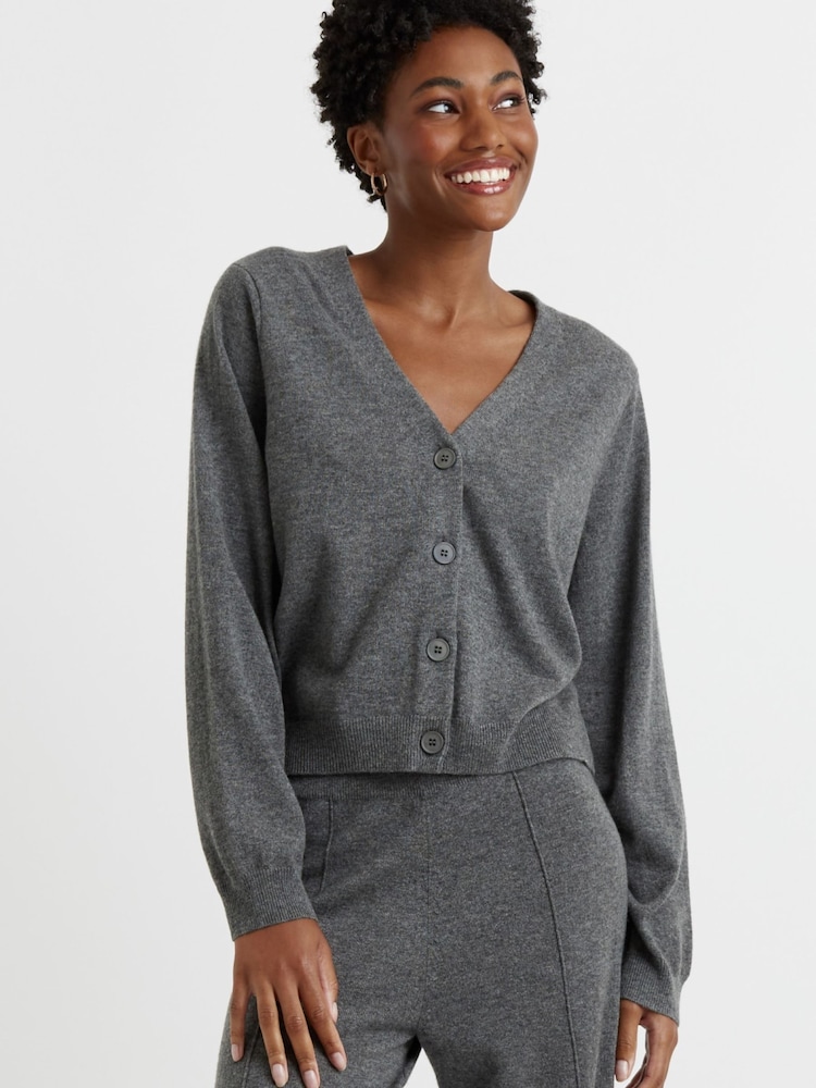 Chinti & Parker Wool Cashmere Cropped Cardigan - Image 1 of 4 Chinti & Parker Wool Cashmere Cropped Cardigan - Image 1 of 4