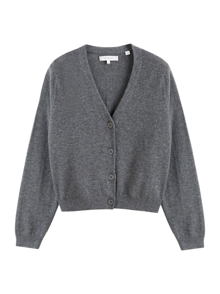 Chinti & Parker Wool Cashmere Cropped Cardigan - Image 4 of 4 Chinti & Parker Wool Cashmere Cropped Cardigan - Image 4 of 4