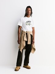 Carhartt WIP White Make Believe League T-Shirt - Image 4 of 8