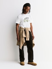 Carhartt WIP White Make Believe League T-Shirt - Image 5 of 8