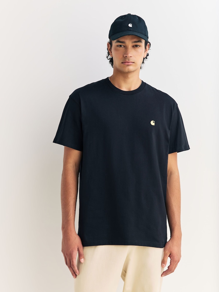 Carhartt WIP Black Chase T-Shirt - Image 1 of 6 Carhartt WIP Black Chase T-Shirt - Image 1 of 6