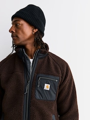 Carhartt WIP Brown Prentis Fleece Liner Zip Sweatshirt - Image 5 of 9