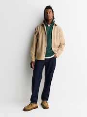 Carhartt WIP Green Half Zip American Script Sweatshirt - Image 5 of 6