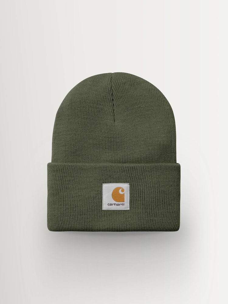 Carhartt WIP Green Acrylic Watch Hat - Image 1 of 2