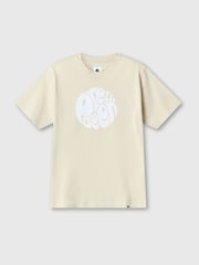 Pretty Green Cream Gillespie Short Sleeve T-Shirt - Image 1 of 1