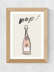 East End Prints Oak Pop II Wall Art Print by Cartissi - Image 2 of 3
