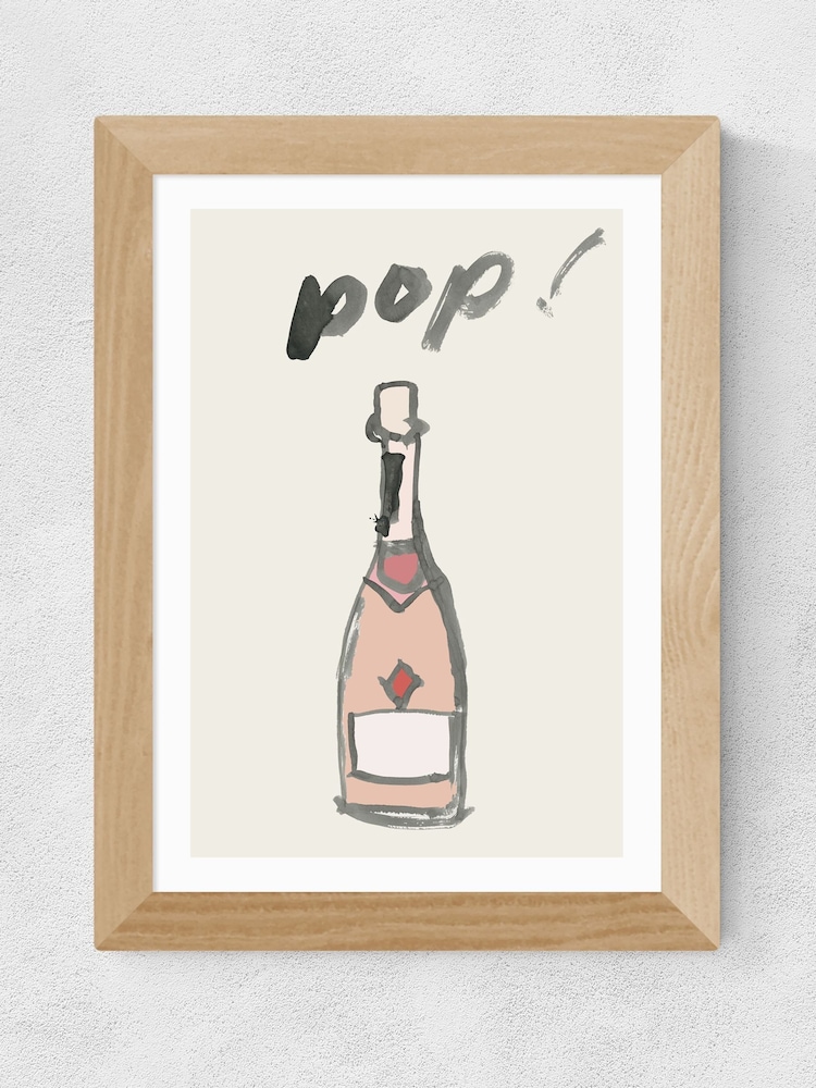 East End Prints Oak Pop II Wall Art Print by Cartissi - Image 2 of 3
