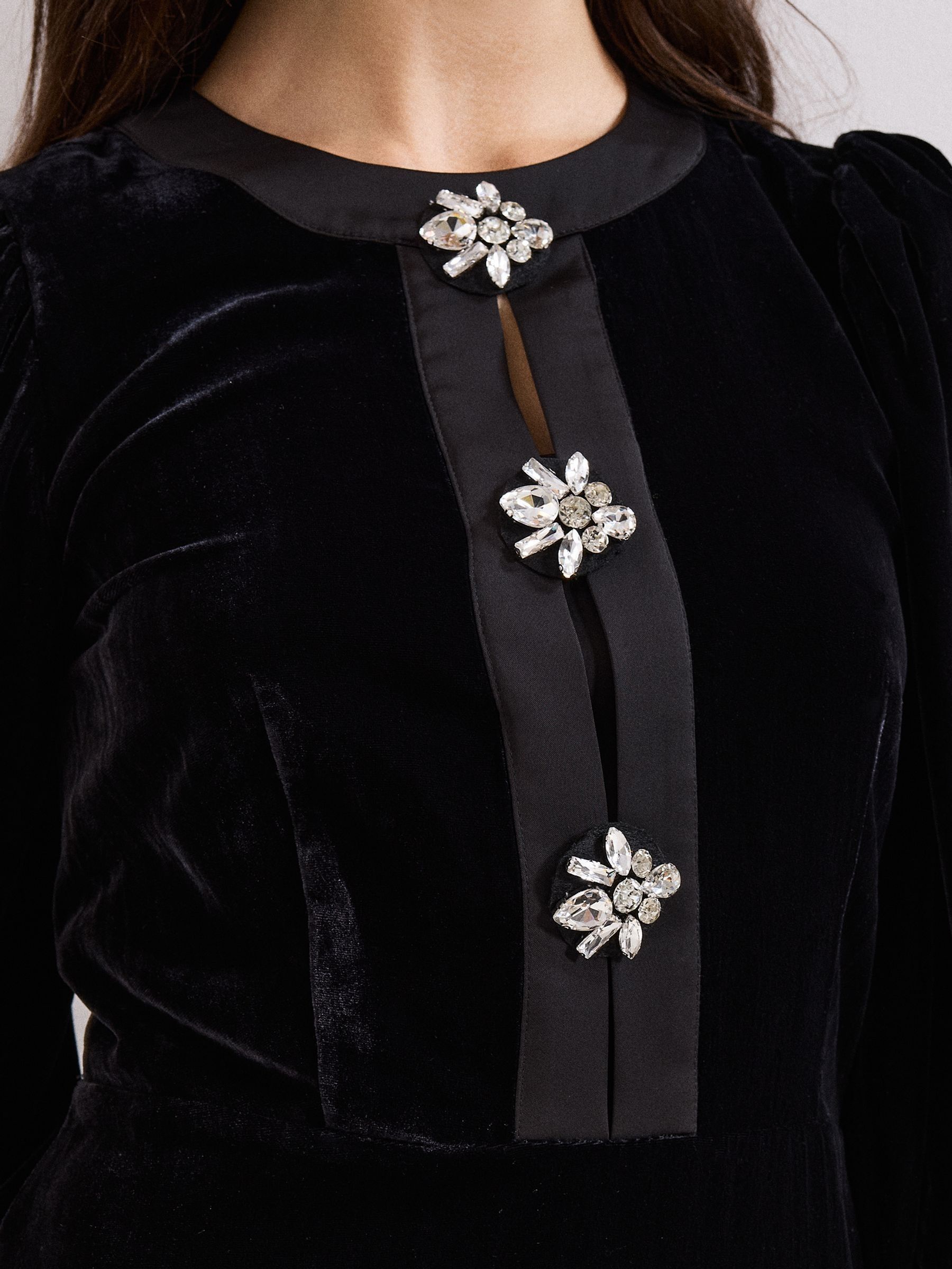 Her Praha ハープラハ　Puffy dress black Taffeta dress, black | Max Mara