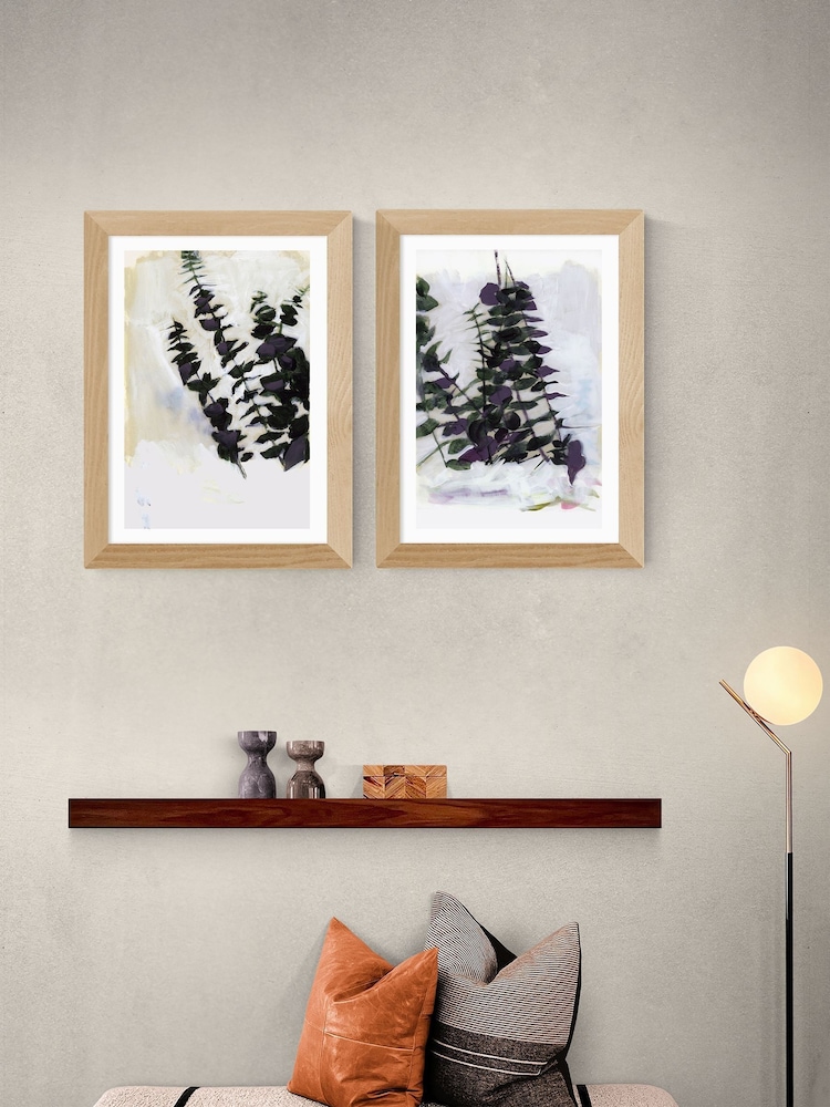 East End Prints Set of 2 Oak Eucalyptus Painting Wall Art Prints by Cartissi - Image 1 of 2 East End Prints Set of 2 Oak Eucalyptus Painting Wall Art Prints by Cartissi - Image 1 of 2