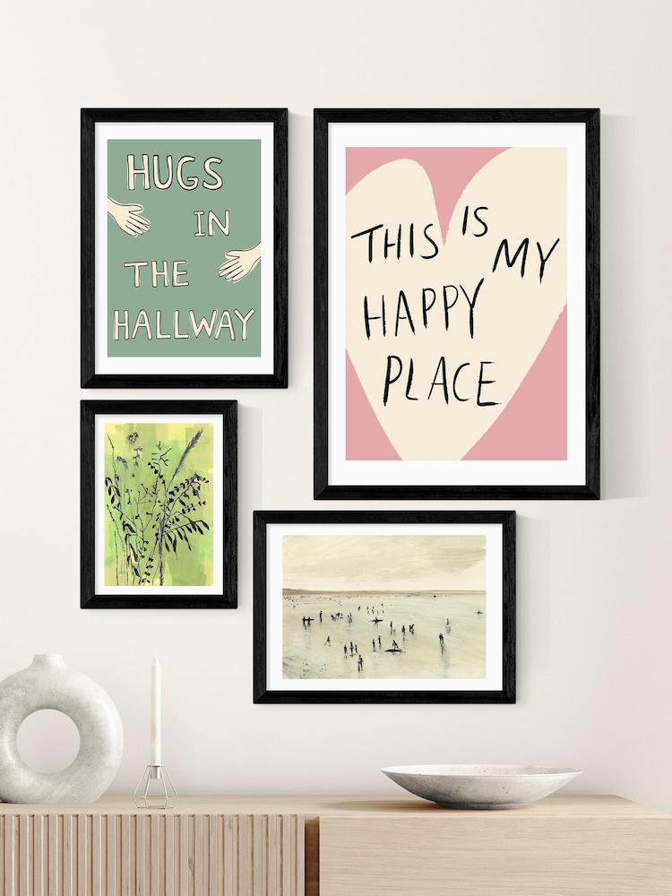 East End Prints Black Folklore Arrangement Wall Art Print by cartissi - Image 3 of 3