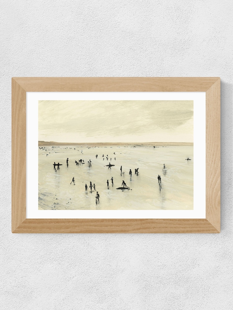 East End Prints Oak Croyde Wall Art Print by Dan Hobday - Image 2 of 3