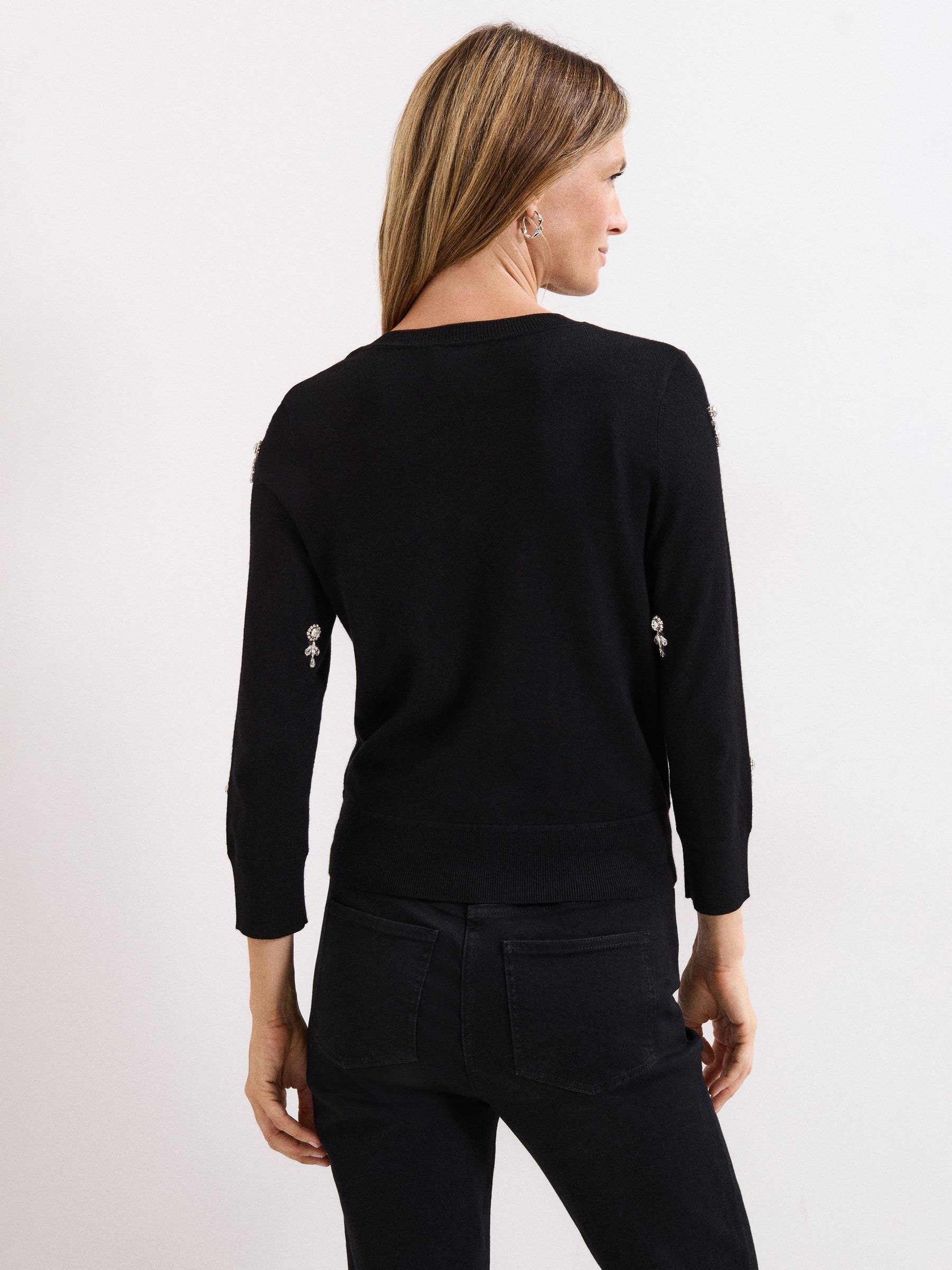 Buy Phase Eight Black Robin Cardigan from Next USA