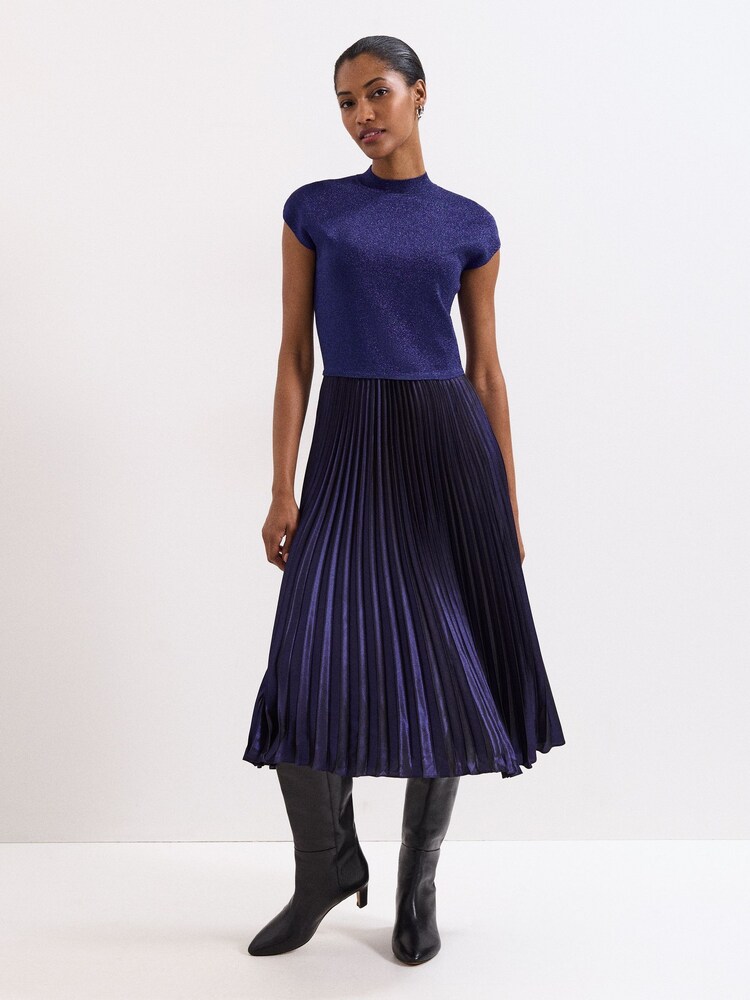 Phase Eight Blue Petite Jayla Dress - Image 7 of 7 Phase Eight Blue Petite Jayla Dress - Image 7 of 7