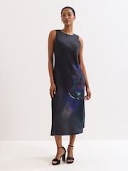 Phase Eight Black Felicity Floral Dress - Image 1 of 7