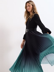 Phase Eight Black Petite Meloni Dress - Image 3 of 7