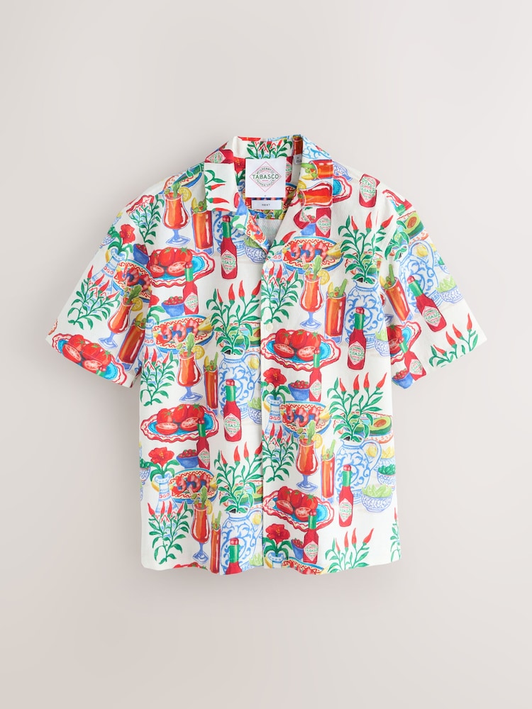 Multi Print Short Sleeve Shirt - Image 1 of 3