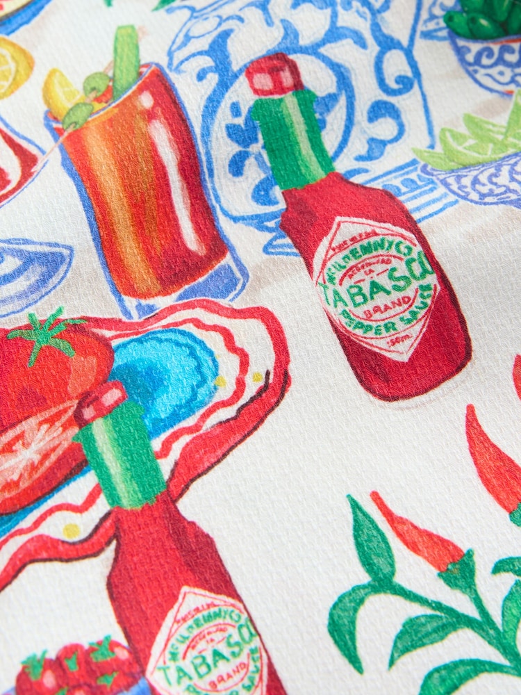 Multi Print Short Sleeve Shirt - Image 2 of 3