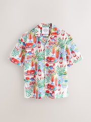 Multi Print Short Sleeve Shirt - Image 5 of 7