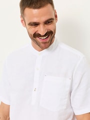 Balts - FatFace īsroku vectēva krekls ar papēžiem - Attēls 3 no 6