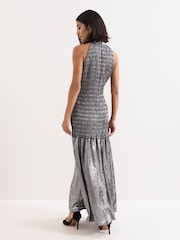 Phase Eight Silver Tasmin Maxi Dress - Image 3 of 8