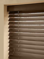 Brown Oregon Made To Measure 50mm Sunwood Venetian Blinds - Image 6 of 6