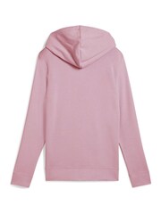 Puma Pink ESS No 1 Logo Womens Hoodie - Image 5 of 5