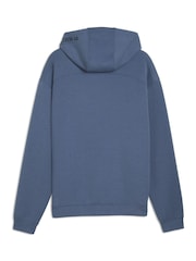 Puma Blue CLOUDSPUN Mens Hoodie - Image 5 of 5