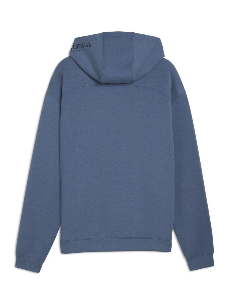 Puma Blue CLOUDSPUN Mens Hoodie - Image 5 of 5 Puma Blue CLOUDSPUN Mens Hoodie - Image 5 of 5