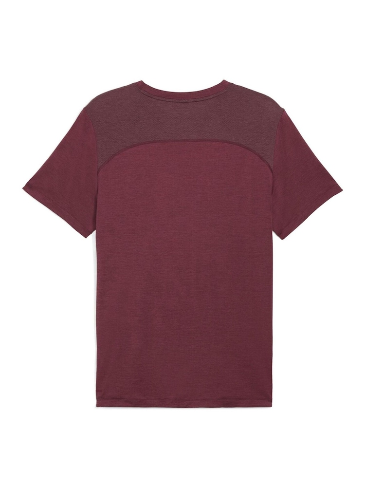 Puma Red CLOUDSPUN Mens T-Shirt - Image 5 of 5