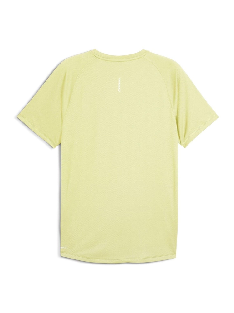 Puma Yellow Velocity Mens Running T-Shirt - Image 5 of 5 Puma Yellow Velocity Mens Running T-Shirt - Image 5 of 5